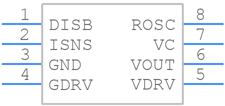 NCV887720D1R2G - onsemi - PCB symbol