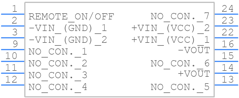 TES 5-1213 - Traco Power - PCB symbol