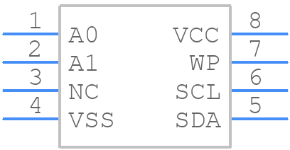 R1EX24512ASAS0A#S0 - Renesas Electronics - PCB symbol