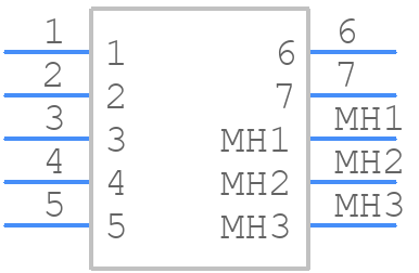 MD-70FC - Same Sky - PCB symbol