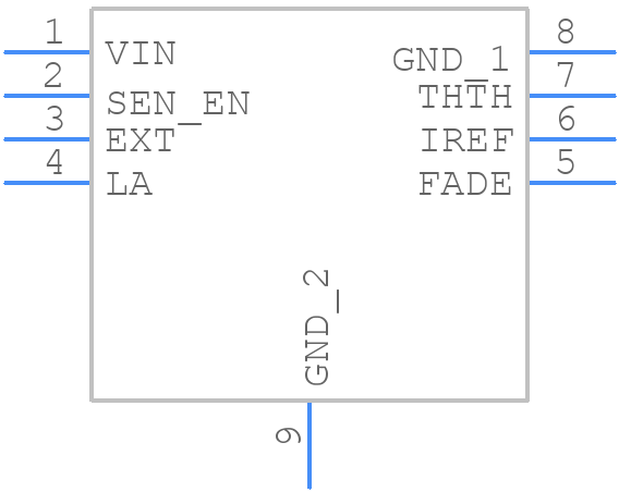 A1569KLJTR-T - Allegro Microsystems - PCB symbol