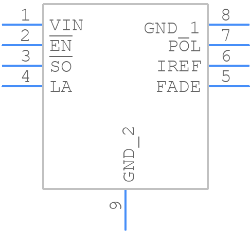 APS13568KLJATR - Allegro Microsystems - PCB symbol
