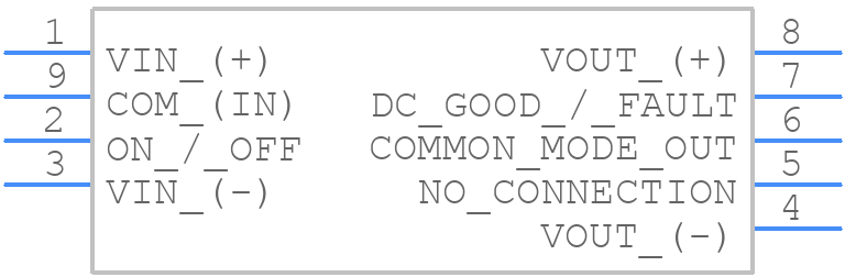 FQB020ADC-N07-M - TDK Lambda - PCB symbol