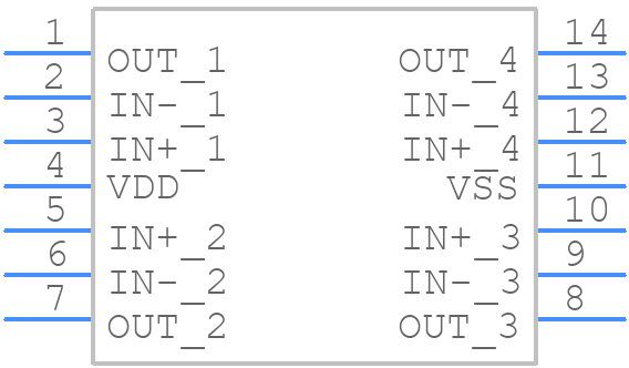 NCS4333DTBR2G - onsemi - PCB symbol