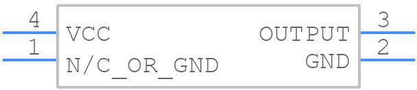 NT2016SF - NDK - PCB symbol