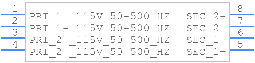 DPC-10-440 - Bel - PCB symbol