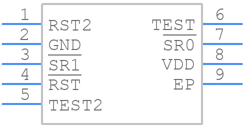 R3200L052B-E2 - Ricoh - PCB symbol