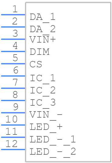 AG201 - Silvertel - PCB symbol
