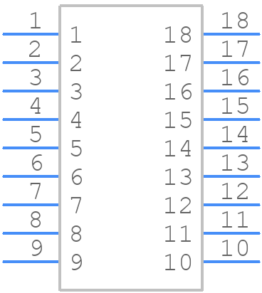 4818P-T02-221LF - Bourns - PCB symbol