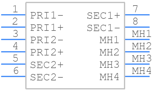FL2/9 - BLOCK - PCB symbol