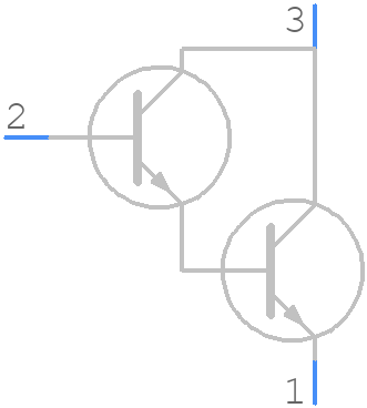 2SD1383KT146B - ROHM Semiconductor - PCB symbol