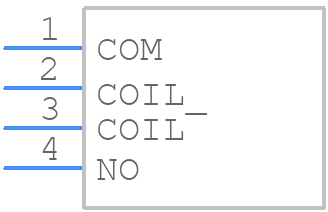 SHV12-1A85-78D4K - STANDEXMEDER - PCB symbol