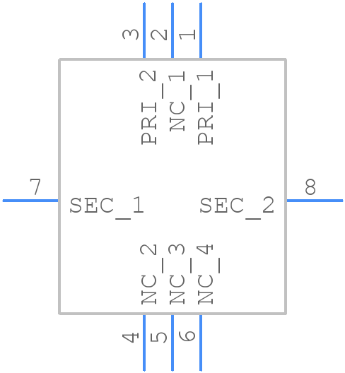 PM2165.125NLT - Yageo Group - PCB symbol