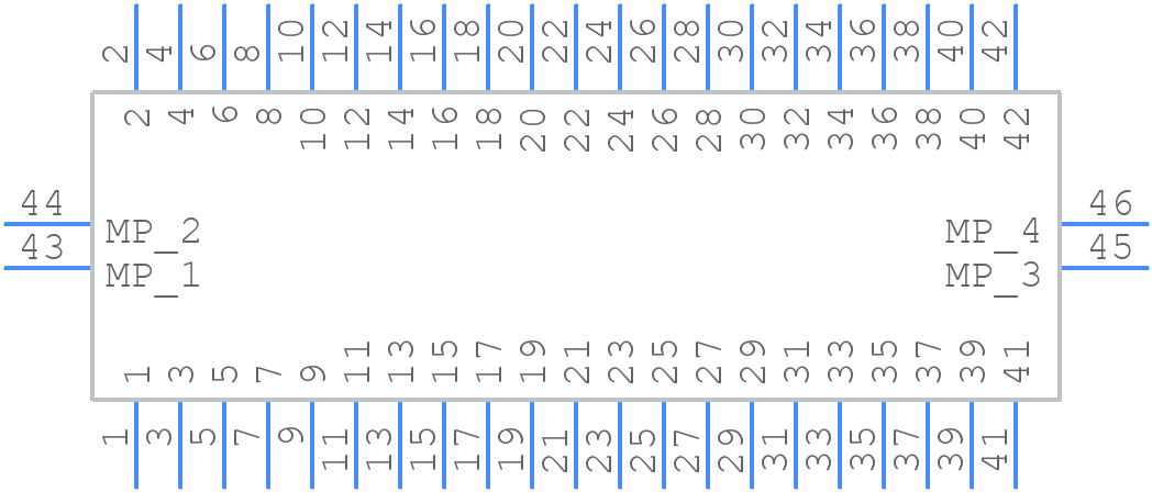 505070-4222 - Molex - PCB symbol