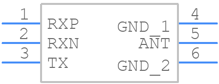 BALF-SPI2-02D3 - STMicroelectronics - PCB symbol