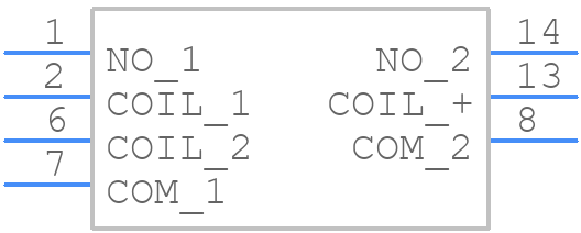 PRME15005B - Coto Technology - PCB symbol