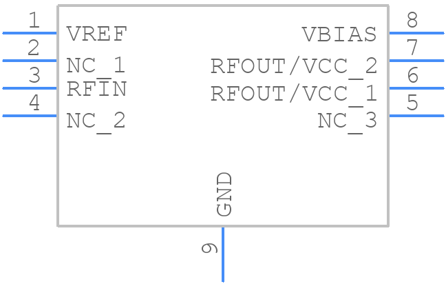 RFPA3800TR13 - Qorvo - PCB symbol