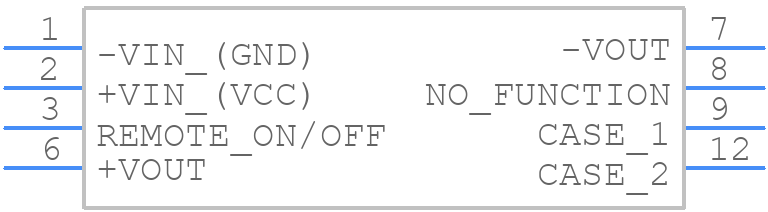 TMR 9-2419WI - Traco Power - PCB symbol