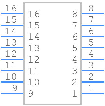 1053102216 - Molex - PCB symbol