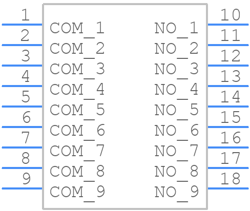 219-9LPST - CTS - PCB symbol