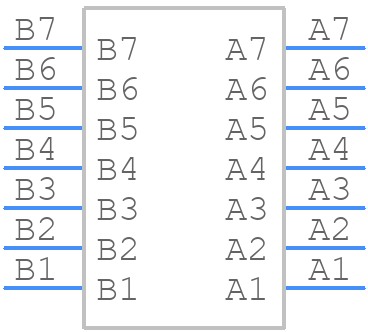 70287-1054 - Molex - PCB symbol