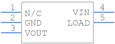 ZXCT1021E5 - Diodes Incorporated - PCB symbol