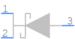 STPS1L60MF - STMicroelectronics - PCB symbol