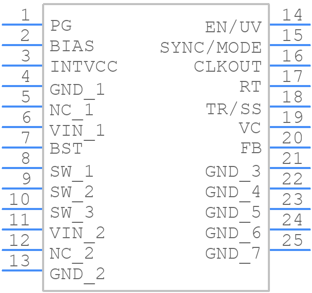 LT8637JV#WPBF - Analog Devices - PCB symbol