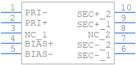 POL-15020 - Power Integrations - PCB symbol