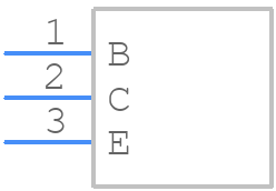 BD242A - STMicroelectronics - PCB symbol