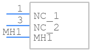 AB11BV - NKK Switches - PCB symbol