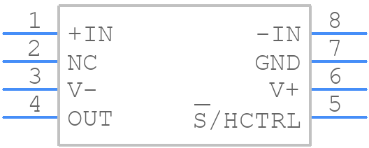 HA5351IBZ - Renesas Electronics - PCB symbol