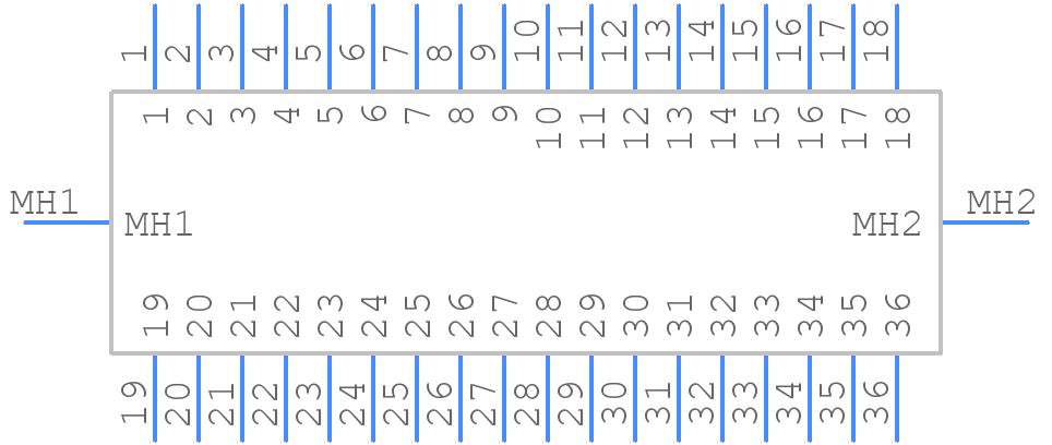 571036026 - Amphenol - PCB symbol
