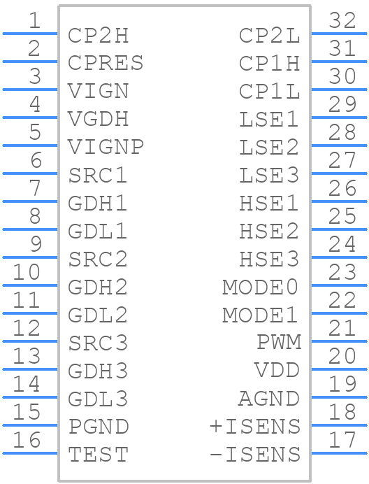 MC33395DWBR2 - Motorola - PCB symbol