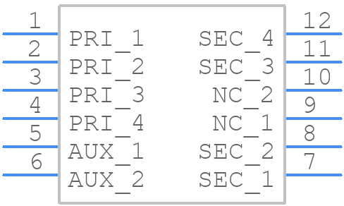 EPC3508GE - PCA - PCB symbol