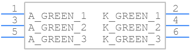 5700100222F - Dialight - PCB symbol