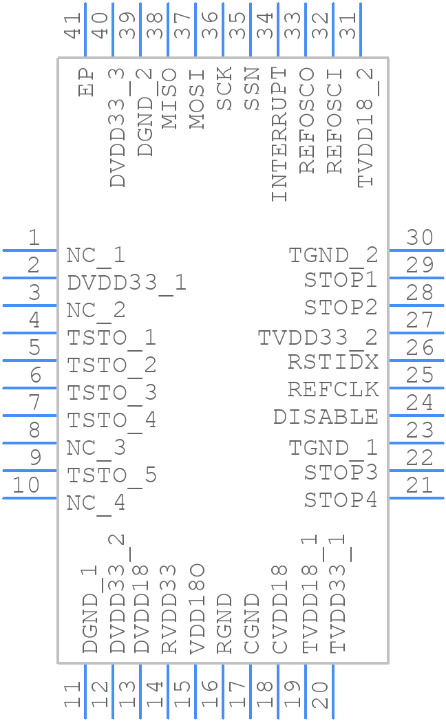 AS6500-FQFM - ScioSense - PCB symbol