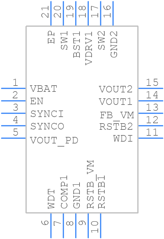 NCV97200MW01R2G - onsemi - PCB symbol