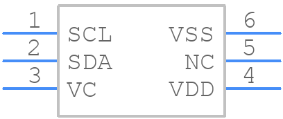 HS3101 - Renesas Electronics - PCB symbol