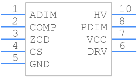 NCL30486A2DR2G - onsemi - PCB symbol