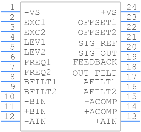 AD698SQ - Analog Devices - PCB symbol