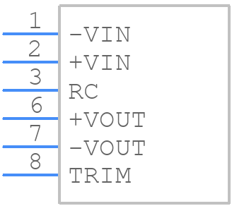 MHFS3243R3 - Cosel - PCB symbol