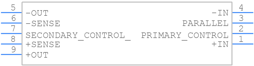 V110A48T400BG - VICOR - PCB symbol