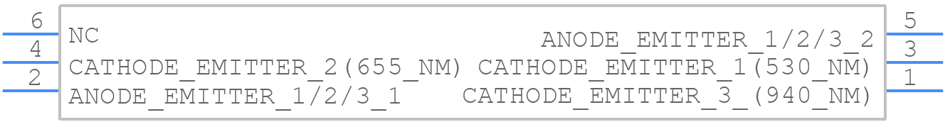 SFH7016 - ams OSRAM - PCB symbol