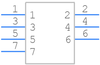 5031590710 - Molex - PCB symbol