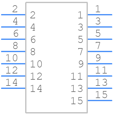 5031751510 - Molex - PCB symbol