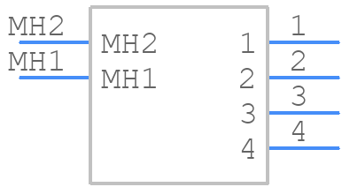 534260490 - Molex - PCB symbol