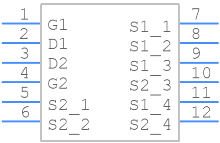 SISF06DN-T1-GE3 - Vishay - PCB symbol
