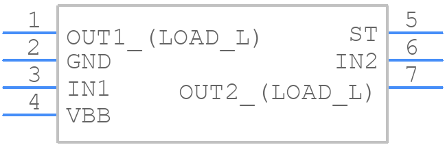 ITS621L1 - Infineon - PCB symbol