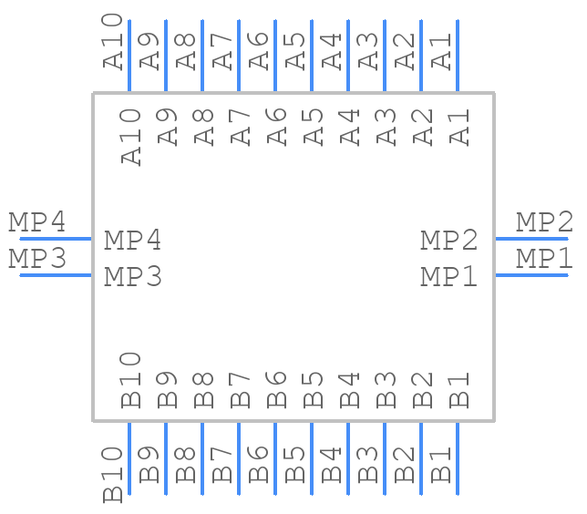 354056 - TE Connectivity - PCB symbol